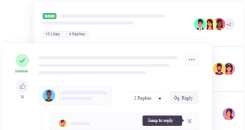 Image showing interaction on pupilfirst LMS community.